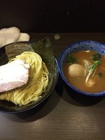 「濃厚魚介つけ麺 味玉、チャーシューTP」@麺屋 中川會 神保町店の写真
