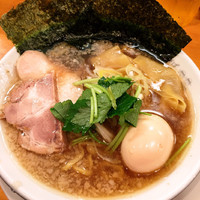 「ワハハ煮干特製そば950円」@中華そば ムタヒロ 大阪福島店の写真