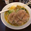 塩ラーメン＋厚切りチャーシュー2枚