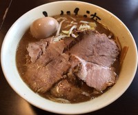 「半ちゃーしゅー・中盛＋味玉（￥880＋￥100）」@創作らーめん 小川流 厚木棚沢店の写真