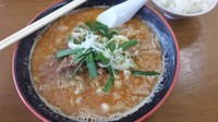 「もつ煮込みラーメン」@かっちゃんらーめん 麺屋○勝の写真