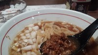 「裏メニュー　さば中華そば８００円」@ラーメン まぜそば えにしの写真