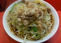 「ラーメン　ヤサイニンニクアブラ　700円」@ラーメン二郎 仙川店の写真