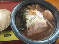 「久兵衛そば690円(クーポンで玉子＆ランチライムライス無料)」@中華そばつけ麺 魚介の達人 久兵衛 取手店の写真