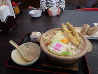 「もつ煮うどん(800円)+α」@資さんうどん 宗像店の写真