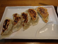 「餃子(5ヶ)(380円)」@麺屋 侍の写真