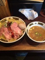 「すごい煮干しつけ麺 870円プラス味玉、チャーシュー300円」@すごい煮干ラーメン凪 大久保北口店の写真