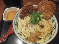 「Wカツカレーうどん大690円」@丸亀製麺 千葉ニュータウン白井店の写真