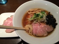 「あさり出汁しゃもそば醤油（750円）」@麺や 虎徹の写真