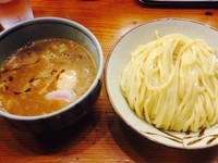 「濃厚つけ麺¥850（中盛同額）＋味玉（クーポン）」@銀座 朧月の写真