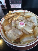 「肉煮干中華そば、大盛り」@肉煮干し中華そば さいころの写真