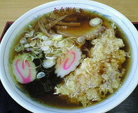 「天ぷらラーメン　７００円」@金兵衛食堂の写真