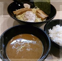 「鶏豚骨魚介つけ麺」@ラーメン長山 池袋店の写真
