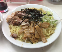 「油そば  大盛り」@ポパイらーめん 蓮田店の写真