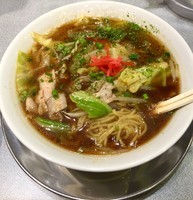 「期間限定 船橋ソースラーメン750円」@らあめん花月嵐 不動前店の写真