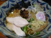 「【限定】牡蠣と昆布らーめん」@麺こい・わの写真