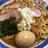 「【数量限定】中華そば＋鰹だし味玉」@つけめん さなだの写真