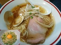 「中華そば￥730＋鶏玉￥200＝￥930」@とものもとの写真