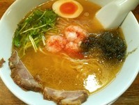 「えびそば （150307）」@らーめん寺子屋 麺座まねきの写真