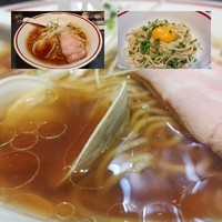 「中華そば＋鶏玉」@とものもとの写真