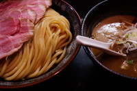 「チャーシューつけ麺（中盛無料）＋豚めし（小）」@麺処 晴の写真