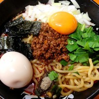 「台湾まぜそば＋味玉」@らーめん逆流の写真