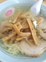 「メンマらーめん 大盛」@手打らーめん やまだの写真