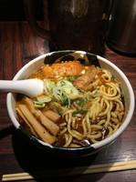 「らーめん赤黒」@麺屋武蔵 武骨の写真