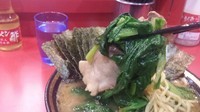 「ラーメン小・ほうれん草味玉海苔　930円」@家系総本山 ラーメン吉村家の写真