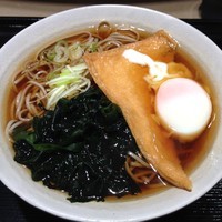 「朝そば（温玉、きつね）（￥310）」@名代 富士そば 渋谷下田ビル店の写真