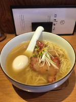 「味玉和塩らぁ麺」@麺や ひだまりの写真