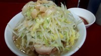 「豚入り小ラーメン　ニンニクヤサイアブラ」@ラーメン二郎 相模大野店の写真