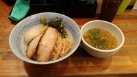 「【特製】淡麗塩つけ麺（1000円）」@塩つけ麺 灯花の写真