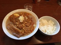 「辛メガマーボー（1／12限定）」@メガガンジャの写真