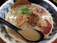 「担々豚骨らーめん」@らーめん ど真ん中の写真