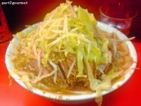 「ぶたラーメン 「ヤサイニンニク」(700円)」@ラーメン二郎 三田本店の写真