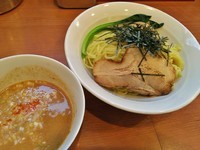 「辛味噌担々つけ麺 \870＋味玉 \100」@中華そば 七麺鳥の写真