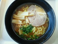 「尾道ラーメン 450円」@福島市庁舎東棟 9階展望食堂の写真