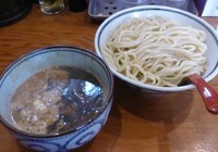 「濃厚煮干しつけ麺」@月と鼈の写真