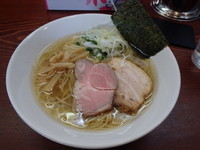 「良温そば（塩味；細麺）750円」@良温(Ra-on)の写真