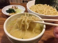 「塩つけ麺（大盛）」@横浜らぁめん 桜花  西口本店の写真