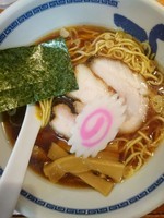 「らーめん(790円)+出汁割り焼酎(350円)」@たけちゃんにぼしらーめん 調布店の写真