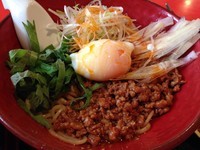 「汁なし担々麺　温もり」@麺厨房 華燕の写真