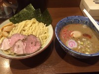 「特性海老つけめん」@俺の麺 春道の写真