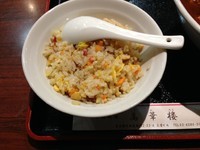 「麻婆麺セット（＋半チャーハン・杏仁豆腐）」@中国料理 髙華楼の写真