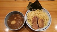 「特製濃厚魚介つけ麺(大)(あつもり)」@蕾 煮干 分家の写真