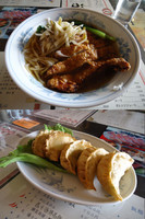 「『排骨麺+炒餃子(￥1000+500)』」@中国山東料理 楊々の写真