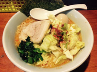 「味噌玉キャベツラーメン
800円」@黒田家の写真