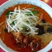 「坦坦刀削麺　７８０円」@中国料理店 四季香の写真