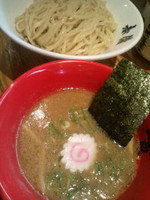 「豚鶏つけ麺中盛」@赤備の写真